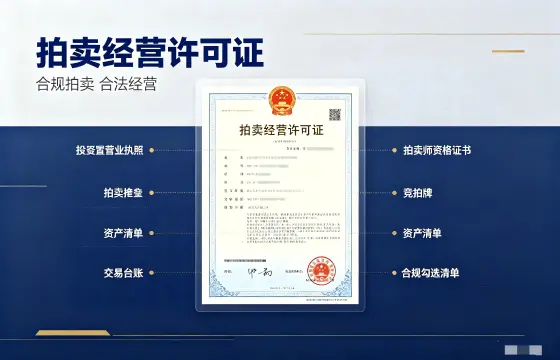 拍卖经营许可证