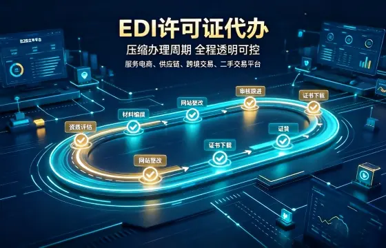 我司办理EDI增值电信经营许可证的案例