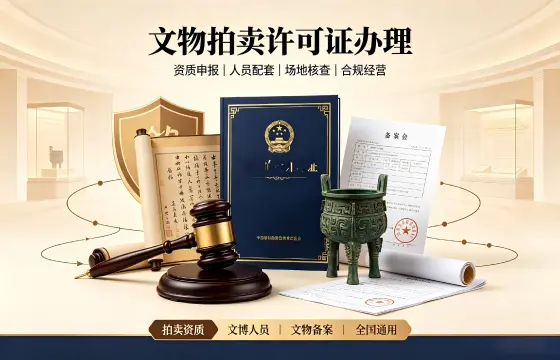 文物拍卖许可证